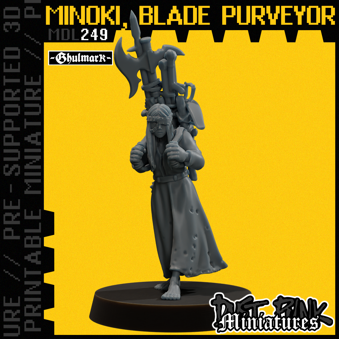 MDL249 MINOKI, BLADE PURVEYOR [PRE-SUPPORTED]